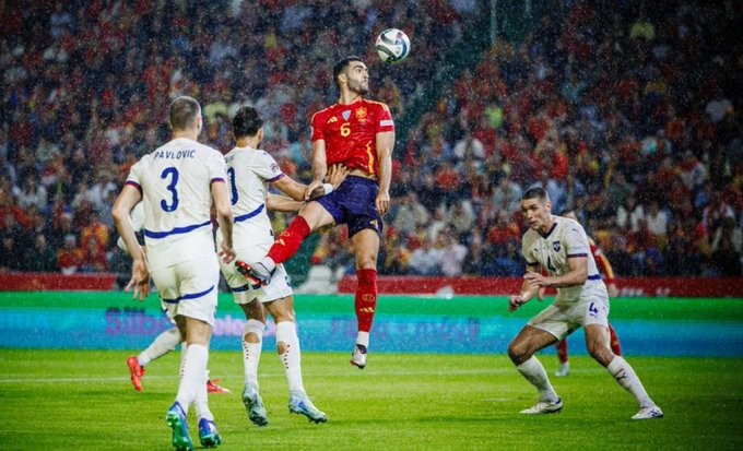 Spain advances to the quarter-finals of the European Nations League