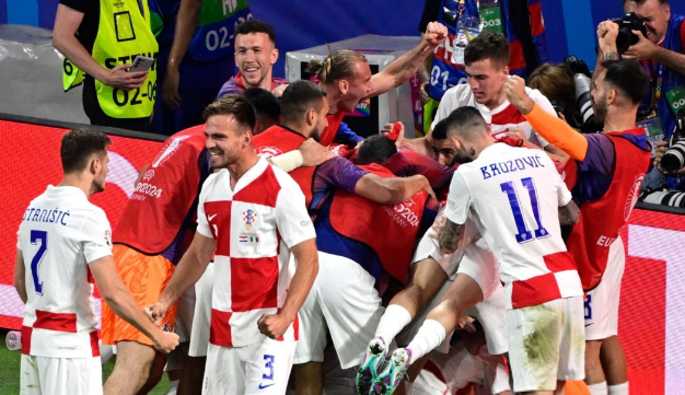 Modric is the hero of a special incident in the Euro