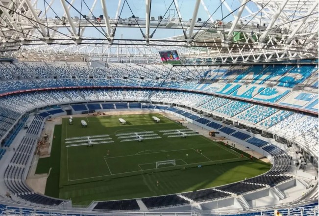 Le grand stade de Tanger prêt pour son inauguration officielle avec un grand match international