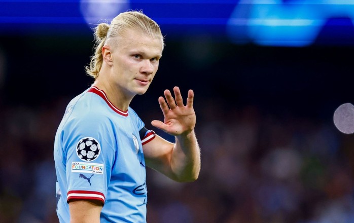 Haaland's position on joining Manchester City