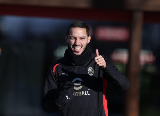 A surprise in Milan training: Bennacer returns after a long absence