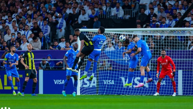 A negative record of the federation against Al -Hilal in February