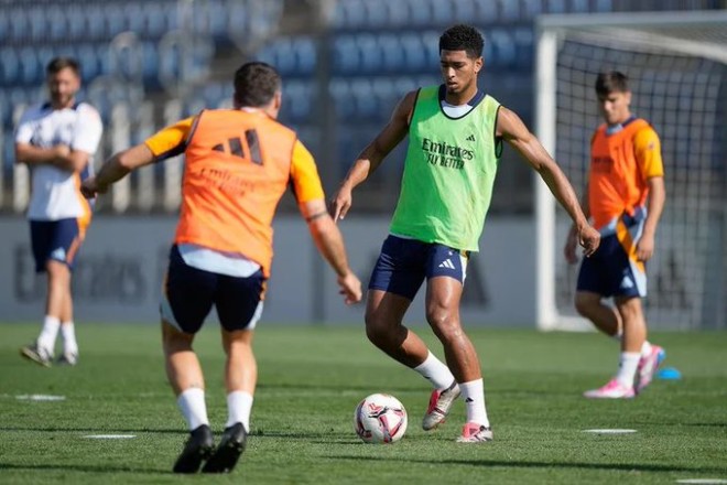 Good news in Real Madrid training