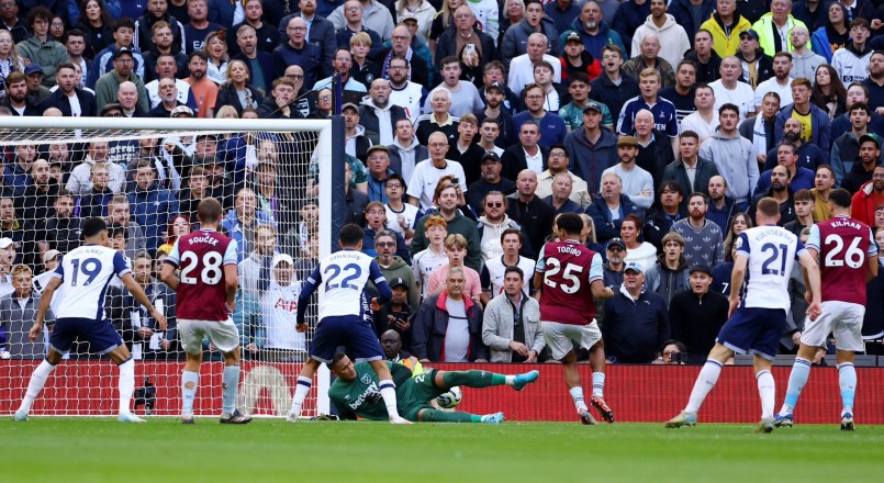 Tottenham sweeps West Ham in the Premier League