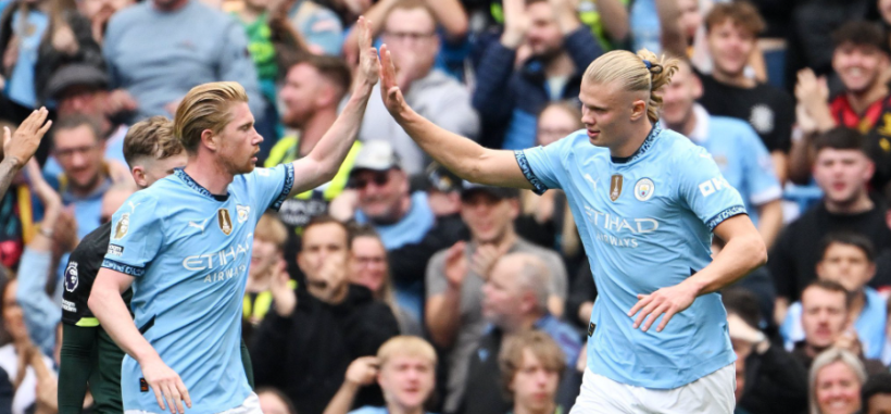 Haaland leads Manchester City to victory over Brentford