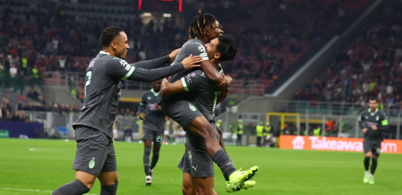 Milan achieves its first victory in the Champions League