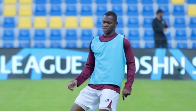 Dieng was injured during the warm-up