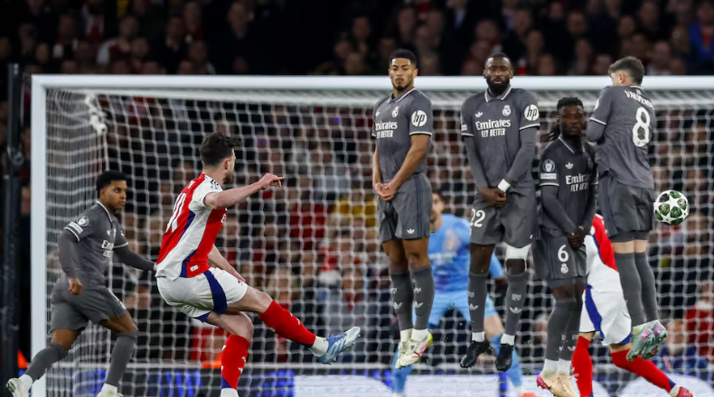 Real Madrid Falls 3-0 Against Arsenal in the Champions League
