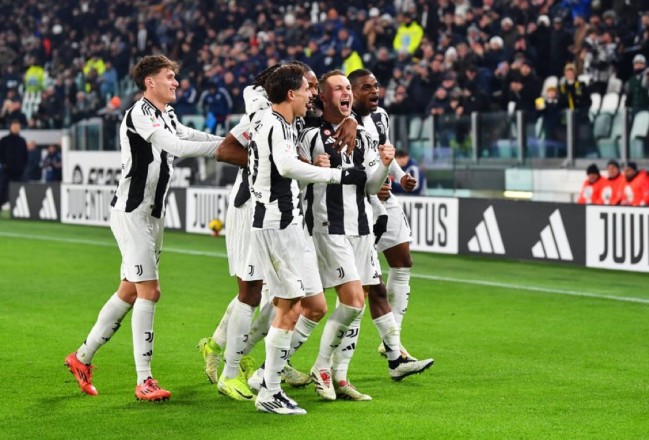 Juventus qualifies for the quarter-finals of the Italian Cup
