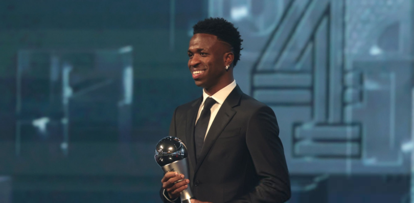 Officially: Vinicius wins The Best award