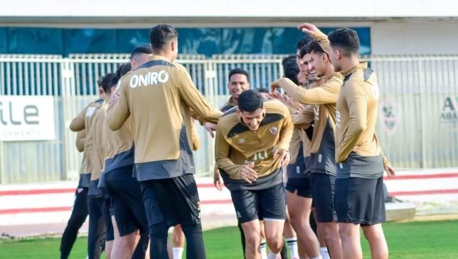 Mossadeq participates in Zamalek training for the first time