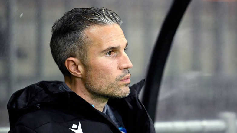 Officially, Robin van Persie is technical manager