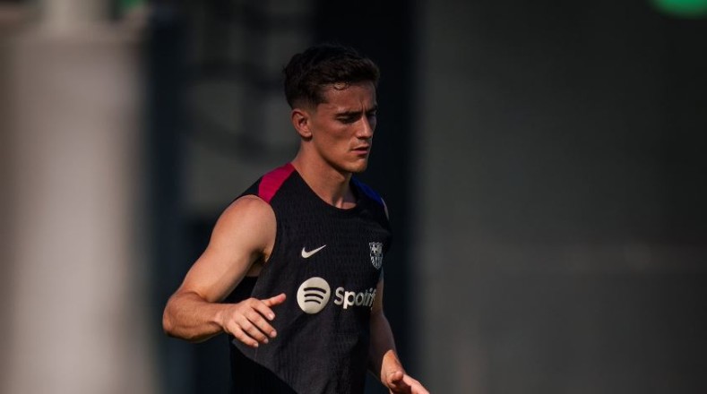 Good news in Barcelona training