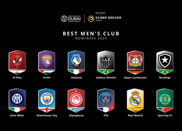 Globe Soccer Club of the Year nominees