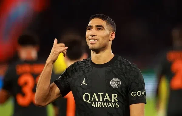 Hakimi enhances his distinctive numbers