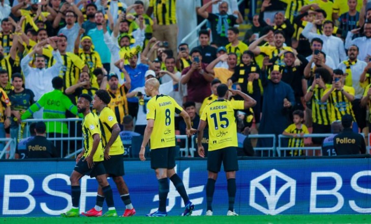 Al -Ittihad sweeps the crescent by four in the Roshen League