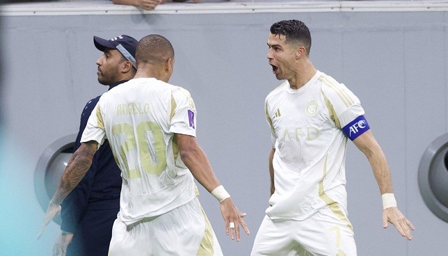 Ronaldo continues training with Al-Nasr