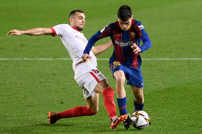 Barcelona results with the referee of the Seville match