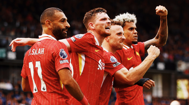 Salah leads Liverpool to victory over Ipswich Town in the Premier League