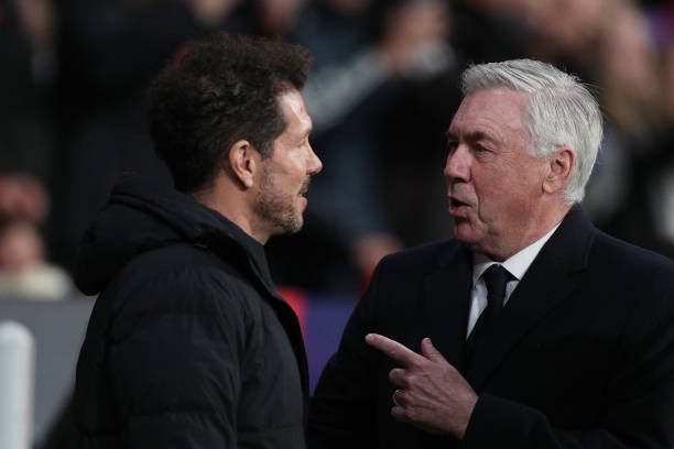 Fire statements between Simeone and Ancelotti