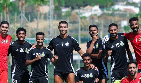 Ronaldo's message after his return to Al-Nasr training