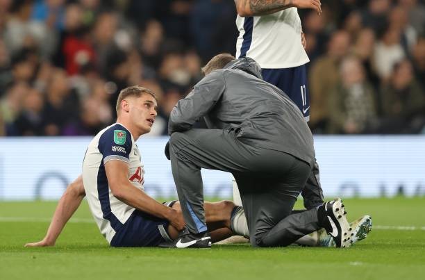 Details of the Tottenham defender's injury