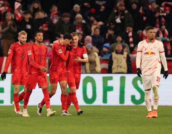 Bayern Munich is the winter champion with a landslide victory over Leipzig