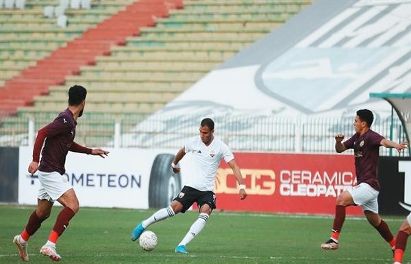 Ibrahim Mohamed, referee for the El Gouna and Ceramica Cleopatra match
