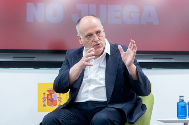 Javier Tebas comments on Vinicius' statements