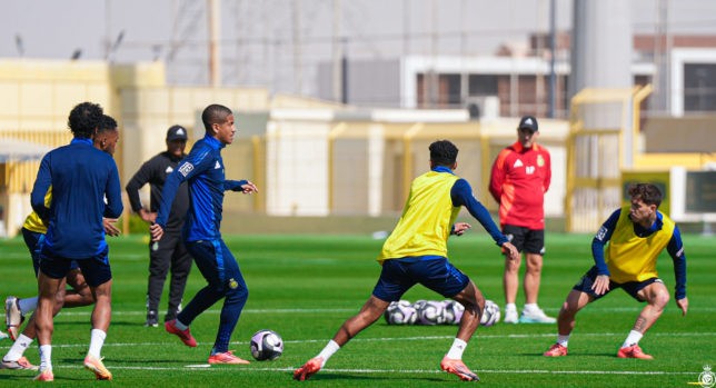 The absence of the Al-Nasr duo from training, and Pioli seeks the help of Al-Shabab’s goalkeeper