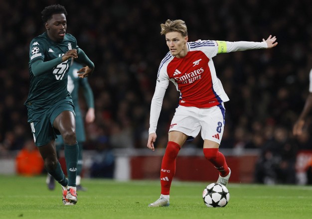Arsenal honors its guest Monaco with a hat-trick in the Champions League