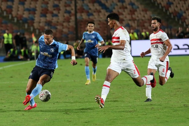 Zamalek's expected lineup for today's match with Pyramids