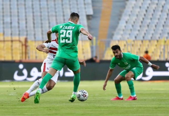Al-Masry overtakes Zamalek with a goal by Mohamed Al-Shami