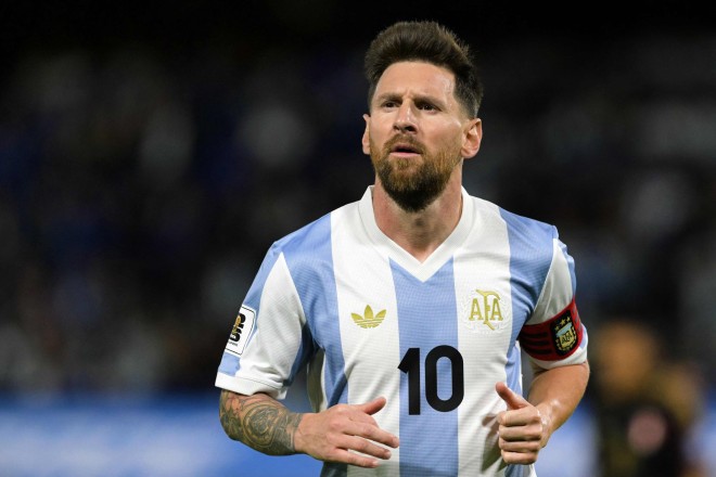 Messi is equivalent to a historic international number
