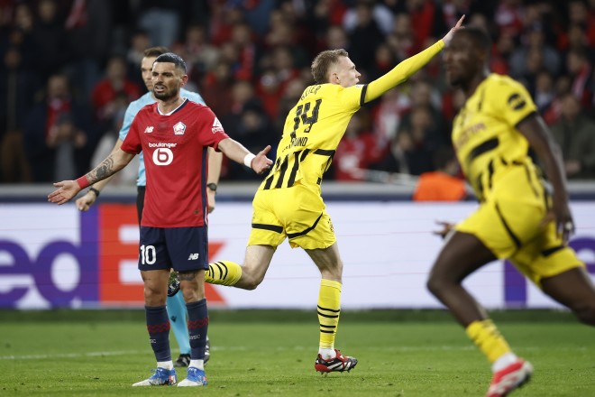 Dortmund Overcomes Lille and Advances to the Quarterfinals of the Champions League