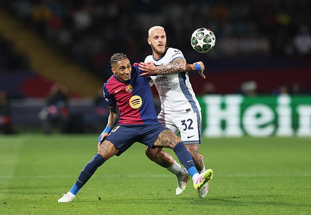 Raphinha Makes History with Barcelona in the Champions League