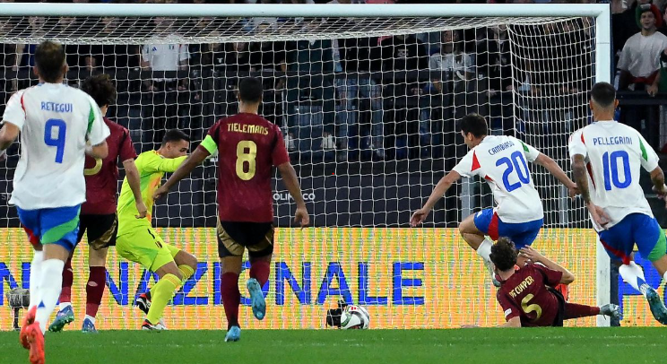 Belgium forces Italy to draw in the Nations League