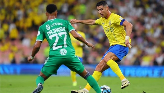 Russian Karasev leads the match between Al-Nasr and Al-Ahly