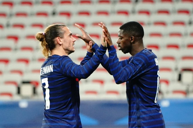 Dembele succeeds Griezmann in the French national team