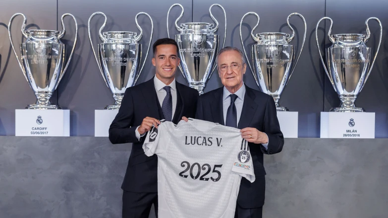 Officially... Vasquez renews his contract with Real Madrid