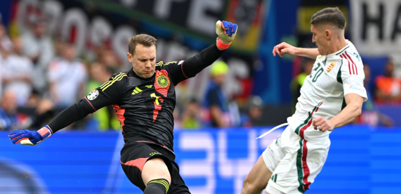 Neuer equals Buffon's historic record in the Euros