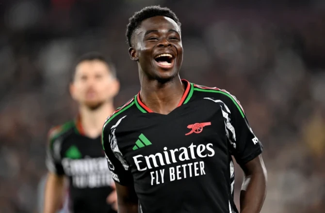 Saka: This is what we want, and we will enjoy the Liverpool-City match