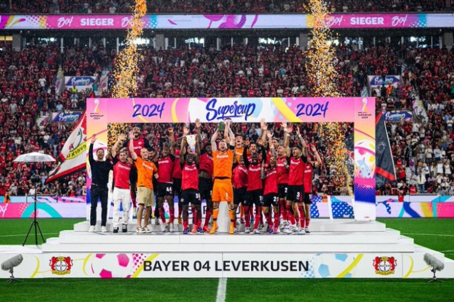 Leverkusen wins the German Super Cup on penalties