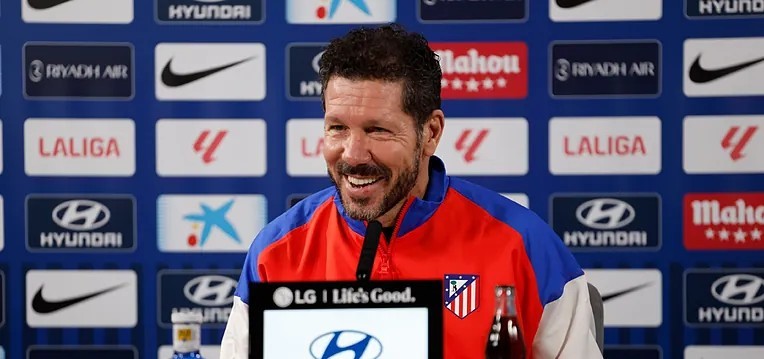 Simeone: We do not care about arbitration, and we focus on the match only