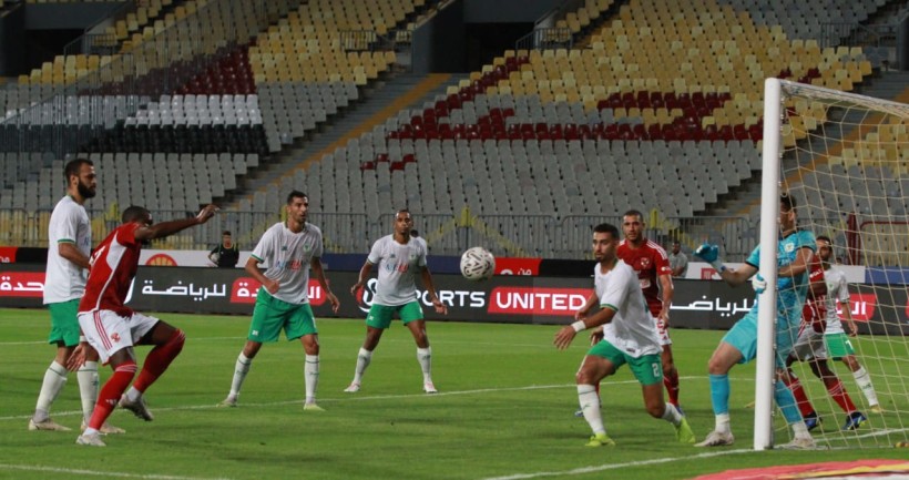 The refereeing team for the Al-Ahly and Al-Masry match