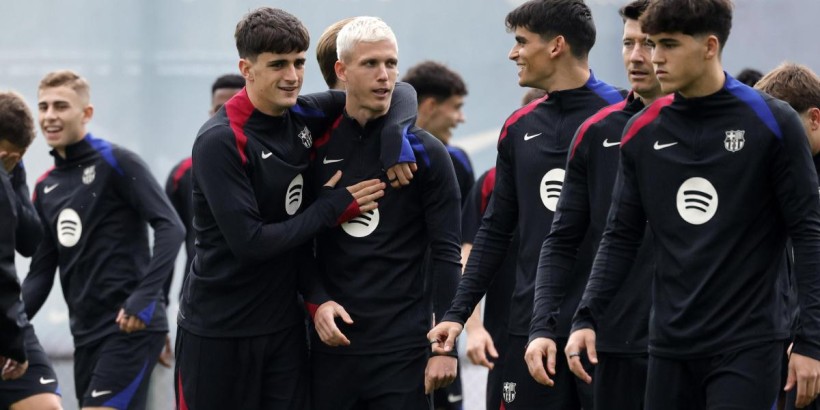 Barcelona Squad for the Match Against Atletico Madrid