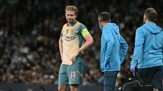 De Bruyne will miss the Arsenal match