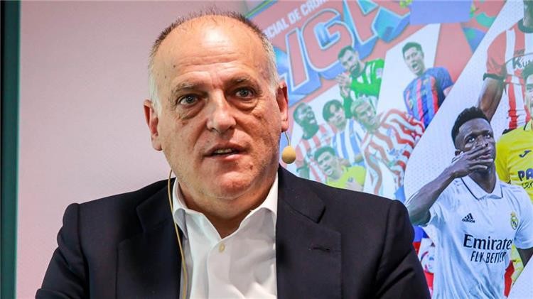 Tebas raises controversy with a statement about Barcelona