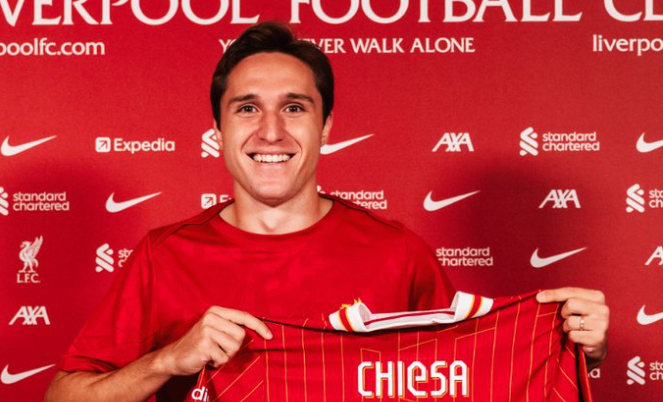 Officially... Liverpool announces its contract with Chiesa