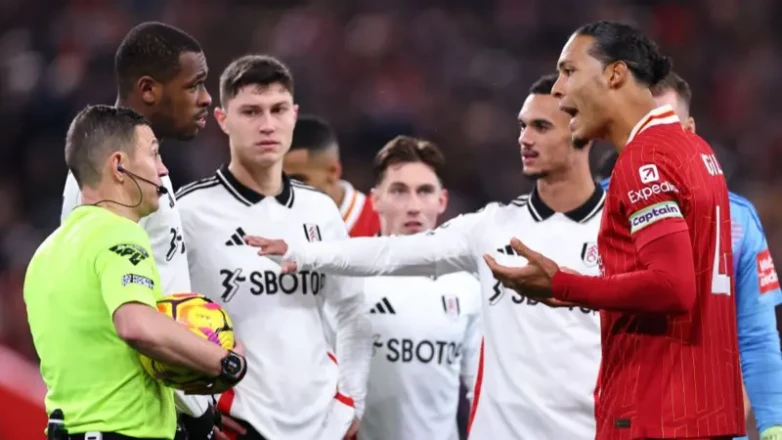 Van Dijk: We will not waste points because of the referee, and this was positive